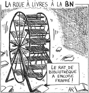 Roue bibliothèque