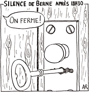 le silence de Berne 18h30