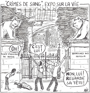 Courrier de Berne, expo crimes de sang, Musée historique