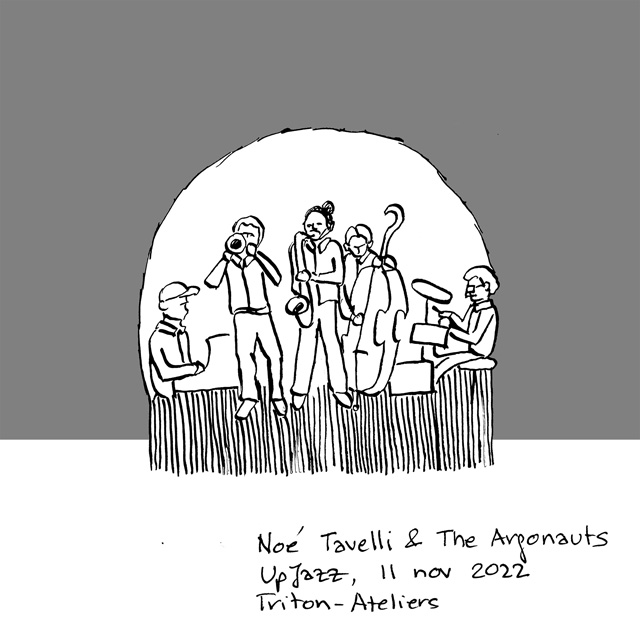 Dessin Upjazz Noé Tavelli The Argonauts