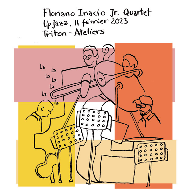 Dessin Upjazz Floriano Inacio Jr Quartet